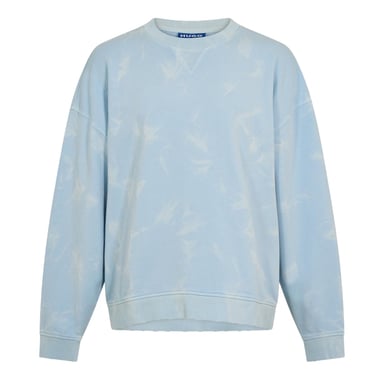 Hugo Mens Nustroyos Tie Dye Oversized Sweatshirt (Blue)