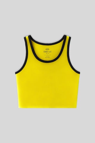 Ribbed Sleeveless Crop Top