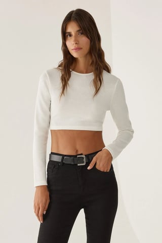 Slim Fit Crop Top