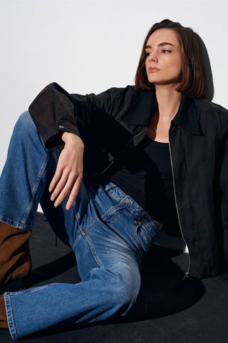 Women’s High-waist Wide-leg Jeans