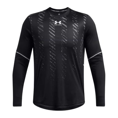 Under Armour Mens Regular Long-Sleeved T-Shirt (Black)