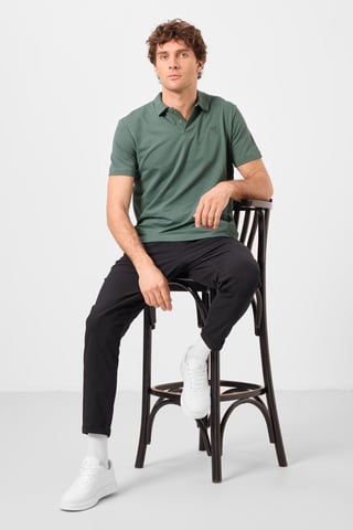 Men's Straight-leg Gabardine Chinos
