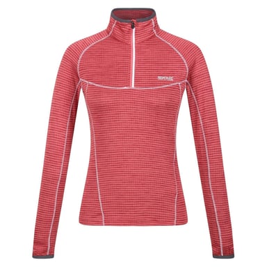 Regatta Womens/Ladies Yonder Raglan Long-Sleeved Sweatshirt (Mineral Red)