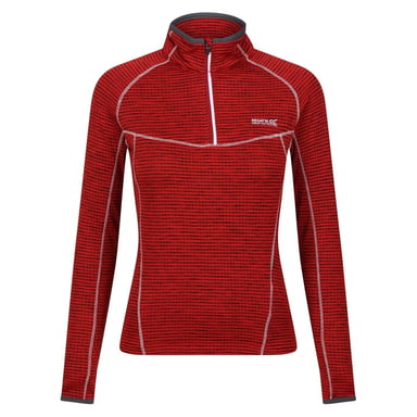 Regatta Womens/Ladies Yonder Raglan Long-Sleeved Sweatshirt (Rumba Red)