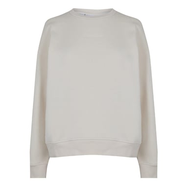 Calvin Klein Dames-sweatshirt met normale pasvorm en afhangende mouwen (Berk)