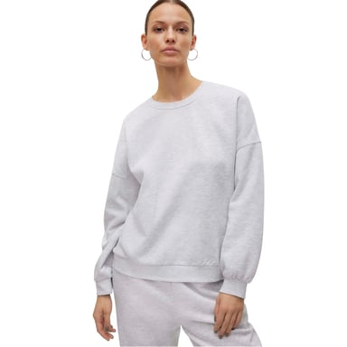 Vero Moda Womens/Ladies Oversized Sweatshirt (Light Grey Melange)