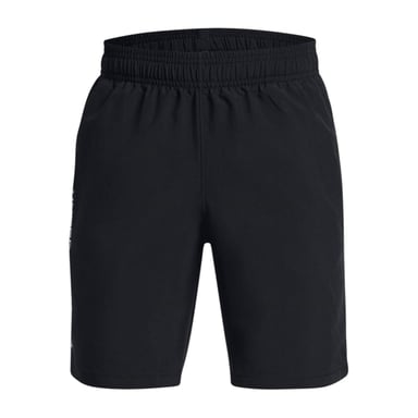 Under Armour Boys Tech Woven Wordmark Shorts (Black)