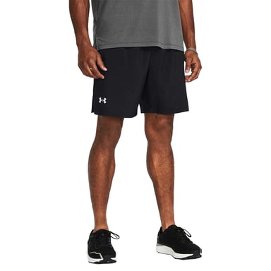Under Armour Mens Launch 2 in 1 Running Shorts (Black)