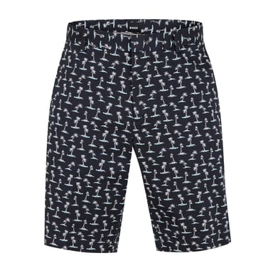 Boss Mens All-Over Print Chino Shorts (Pastel Blue)