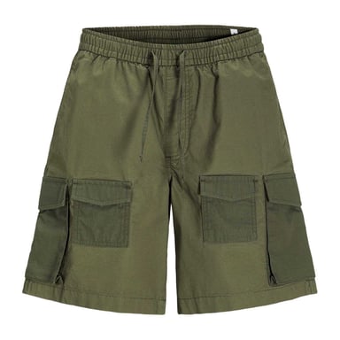 Jack And Jones Mens Alfie Cargo Shorts (Dusty Olive)