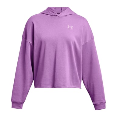 Under Armour Womens/Ladies Rival Terrycloth Oversized Hoodie (Purple)