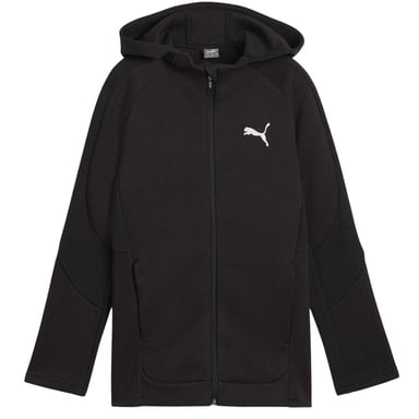 Puma Kinderen Evostripe Full Zip Hoodie (Puma Zwart)