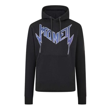Money Mens Regular Long-Sleeved Hoodie (Black)