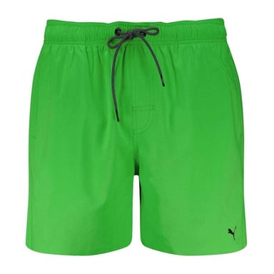 Puma Mens Logo Swim Shorts (Green)