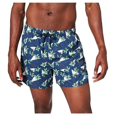 Arena Mens Novelty Swim Shorts (Navy/White)