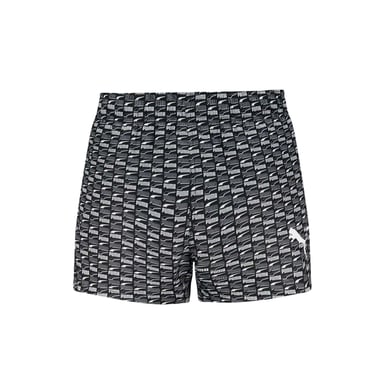 Puma Mens Repeat Print Swim Shorts (Black)