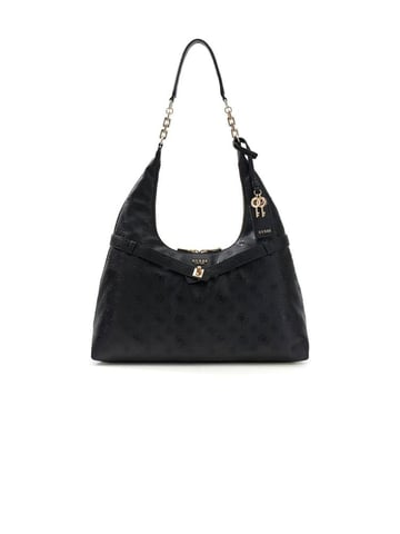 Guess Hobo Bag Black Logo
