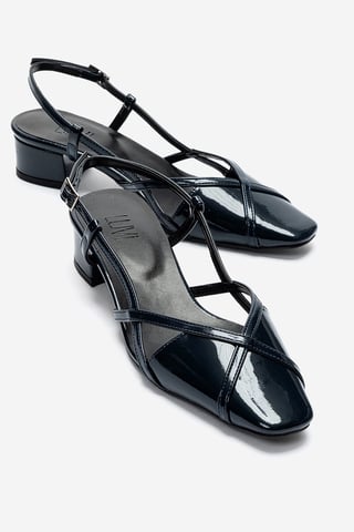 Olena Block Heel Slingback Pump (Women)