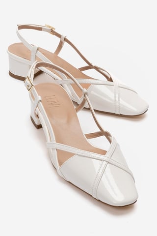 Olena Block Heel Slingback Pump (Women)