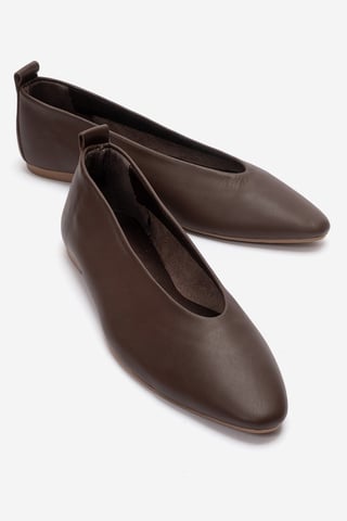 Jenas Leather Ballet Flat (Women)