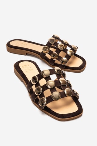 Bareon Leather Slide (Women)
