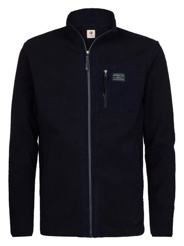 Petrol Industries - Zip-Up Fleece Sweater forgehall Men - Blue