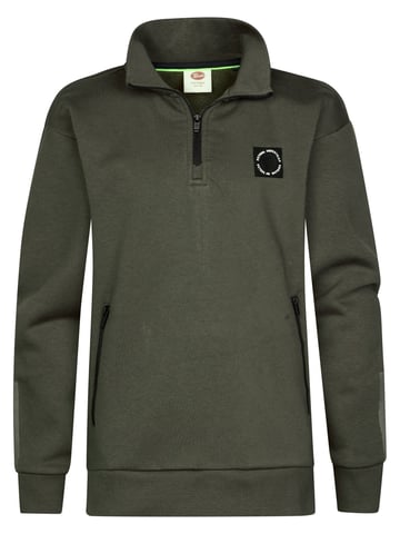 Petrol Industries - Quarter-zip Sweater millhaven Boys -  Grey