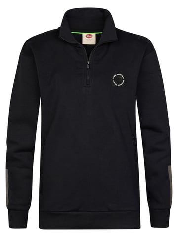 Petrol Industries - Quarter-zip Sweater millhaven Boys - Black