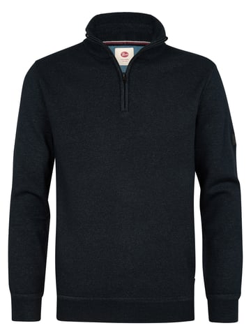 Petrol Industries - Quarter-Zip Knit steelford Men - Black