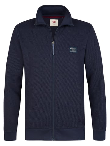Petrol Industries - Zip-up Collar Sweatshirt steelcrest Men - Blue