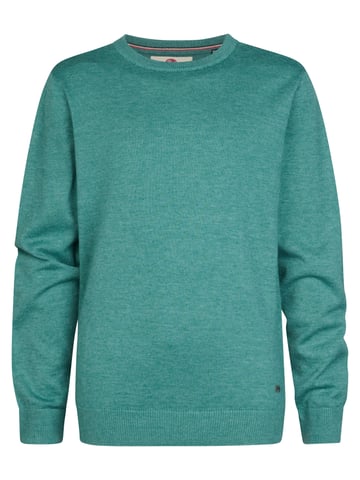 Petrol Industries - Fine-knit Round Neck Sweater millshore Boys -  Green