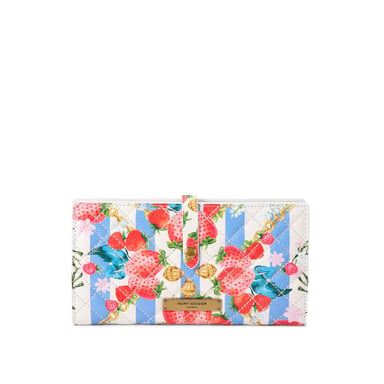 Kurt Geiger London Leather Brixton Soft Wallet Plate