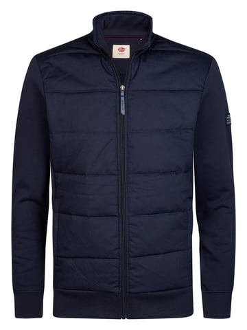 Petrol Industries - Quilted Hybrid Sweater millcrest Men - Blue