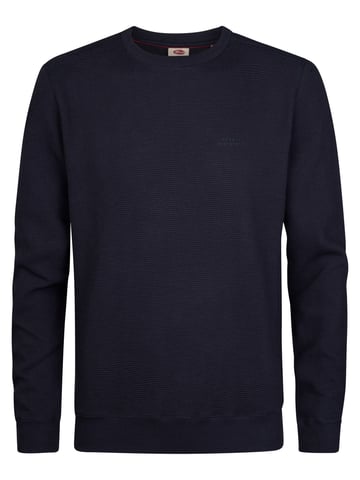 Petrol Industries - Waffle Knit Sweater ironmont Men - Blue