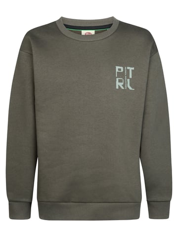 Petrol Industries - Graphic Print Sweater ironhill Boys - Grey