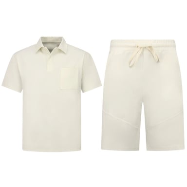 Enos Zomerset ribbed oversized polo shirt