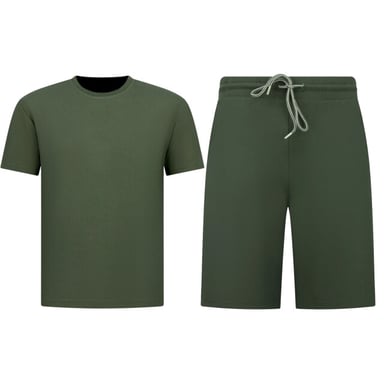 Enos Oversized shirt met korte shorts zomerset