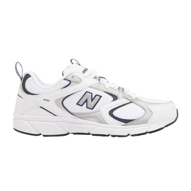 New Balance Womens/Ladies 408 V1 Leather Trainers (White/Navy)