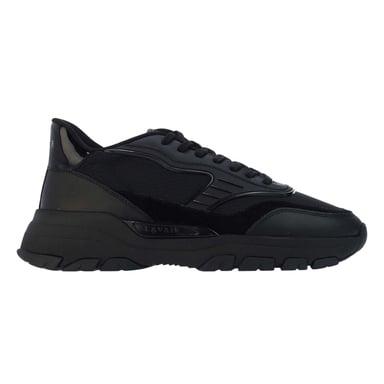 Lavair Mens Pacific 2.0 Leather Trainers (Black)