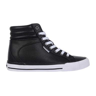 SoulCal Womens/Ladies Asti High Top Trainers (Black/White)