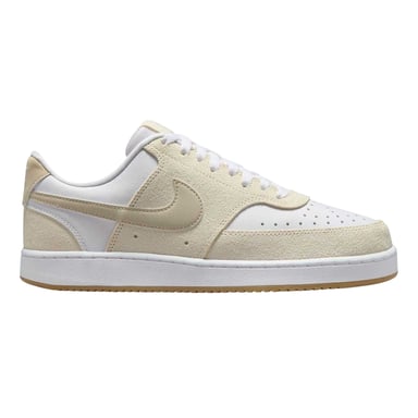 Nike Dames/Dames Court Vision Leren Trainers (Wit/Beige)
