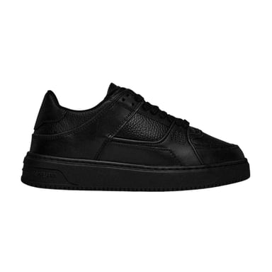 Represent Mens Apex Panelled Flat Trainers (Triple Black)