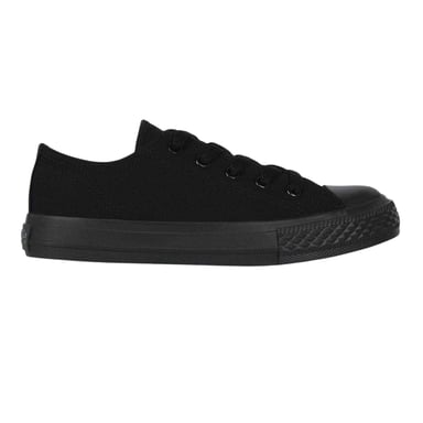 SoulCal Childrens/Kids Classic Canvas Trainers (Black)