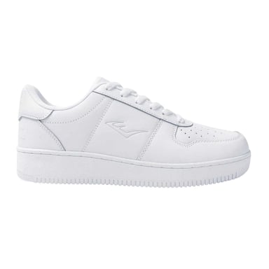 Everlast Womens/Ladies Hanshi Leather Platform Trainers (White)