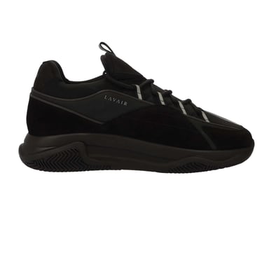 Lavair Mens Creator 2.0 Suede Trainers (Black)