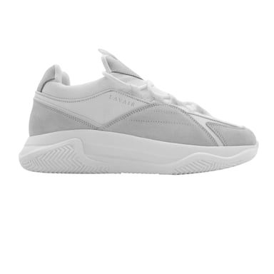 Lavair Mens Creator 2.0 Suede Trainers (White)