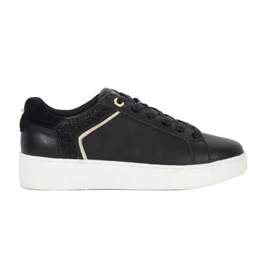 Dune London Womens/Ladies Elli Leather Platform Shoes (Black)
