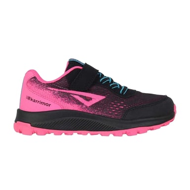 Karrimor Girls Tempo Trail Trainers (Black/Pink)