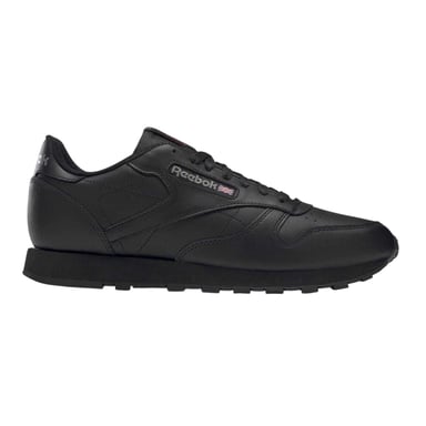 Reebok Mens Classic Leather Trainers (Black)