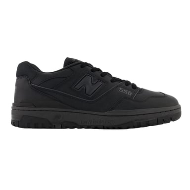 New Balance Mens BB550 Leather Trainers (Black)